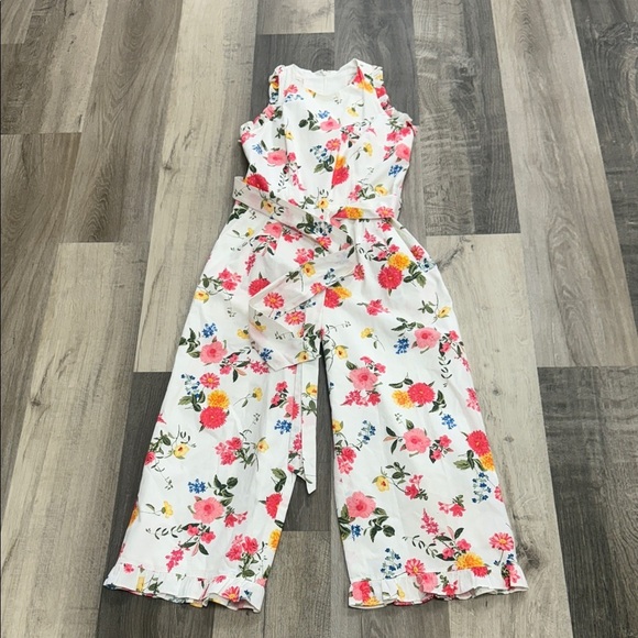 Gal Meets Glam Pants - Gal Meets Glam Floral Belted Jumpsuit